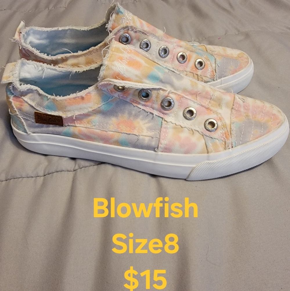 Woman's blowfish